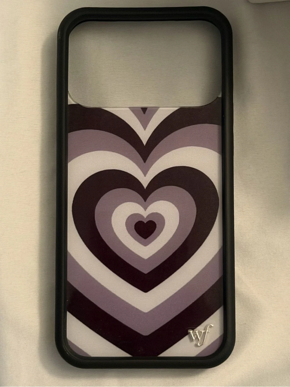 iPhone 17 Pro Max Wildflower Latte Love Midnight Phone Case